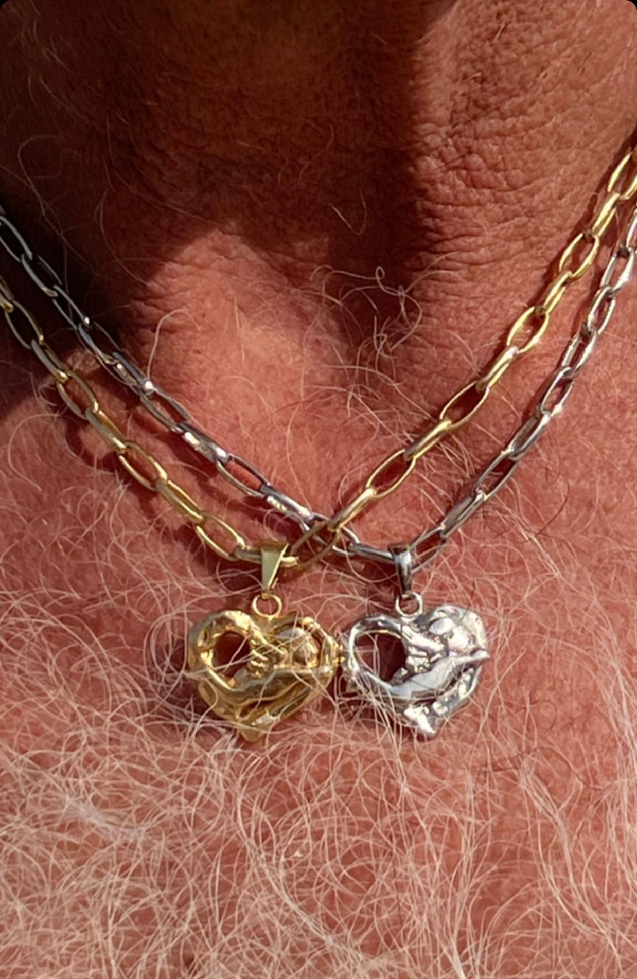 Colar Coração Prata