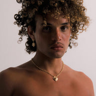 Colar Coração Dourado